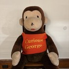 Jumbo Curious George Plush Life Sized 58  - Eden 1980 s W tags