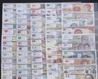 Lots 100 Different Countries Banknote Collection World Paper Money Unc Gift