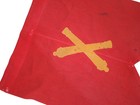 Original Wwii Us Army Artillery Wool Qm Issued Guidon Flag Dr16