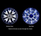 2 00 Ct Round Cut Vvs1 d Lab Created Stud Earrings 14k White Gold 7mm Push Back