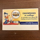 1940 Sunoco Nu-blue Donald Duck Advertising Blotter
