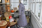 Vintage 1940s  victory Suit  Harford Frock Ny Purple Plaid Dress Size Small