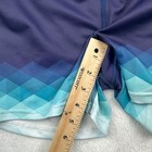 Zoot Team 20 Womens Xl Blue Geometric Compression Athletic Tri Training Shorts