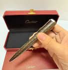 Nib Gunmetal Engraved Pattern Ballpoint Pen Red Presentation Luxury Gift 2026