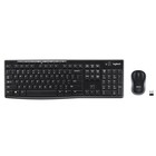 Logitech Mk270 Wireless Keyboard And Mouse Combo - Black