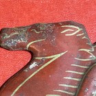 Vintage Original Mobil Gas Oil Pegasus License Plate Topper