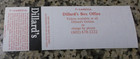 H o r d e  Festival Compton Terrace 7 29 1994 Unused Ticket 