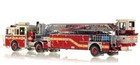 New  Fire Replicas Fdny Ladder 118 - Brooklyn - Seagrave Tractor Drawn Aerial