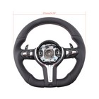 M-sport Full Leather Steering Wheel For Bmw F30 F32 F20 F22 F15 F16 F80 M3 M4 M2