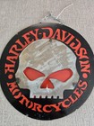 Harley Davidson Metal Sign Garage   Man Cave Etc  