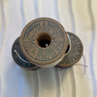 3 Spools Size A Silk Vintage Thread Wood Crafts Heminway Bartlett Antique Estate