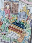 Antique Middle Eastern Islamic Turkish Miniature Painting Persian Arabic
