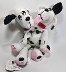 New 1997 Meanies Series 1 Fi-do The Dalmutation 2 Headed Dog Plush W  Tag Topkat
