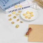 Vintage Wax Seal Stamp Set     20-piece Classic Seal Heads With Wooden Handle For