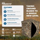 Ameristep Care Taker Kick Out Pop-up Ground Blind  Premium Hunting Blind