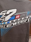 Larson Marks Racing Large Shane Stewart Gopro  2 Sprint Car Shirt Woo Usac Lmr