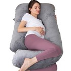 Pregnancy Pillow U Shaped Full Body Maternity Support With Cover Sleeping