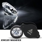 Pocket Folding Magnifying Glass 30x 26mm Small Magnifying Loupe Jeweler Loop 