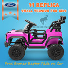 12v Ford Bronco Raptor Ride On Car For Kids  Electric Power Car Ride-on Toy For 
