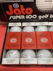12 Jato Soper-100 General Tire Golf Balls W display Box 1950 s-1960 s