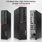 Lenovo Sff Desktop Computer Pc Core I5-8th 16gb Ram Ddr4 512gb Ssd 24  Led Win11
