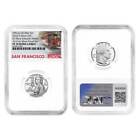 10-coin Set - 2024-s U s  Silver Proof Set Ngc Pf70uc Fdi Trolley Label