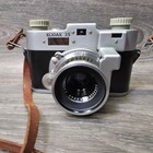 Kodak 35 Vintage Rangefinder Camera Leather Case Military Style Issued Untested