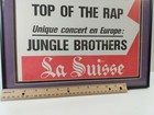 1990 Kool And The Gang Montreux Jazz Festival Framed Poster Dance Rap