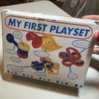 Vintage 1994 Battat Baby My First Playset     5pc Rattle Toy Set     Original Box