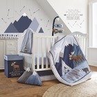 Mountain Bear Decorative Pillow Blue Grey Baby Nursery Accessories 80 Characters
