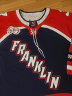 Livonia Franklin Hs Patriots Inkorporate Game Worn Hockey Jersey Men s Size Xl