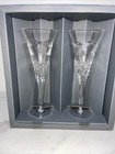 Waterford Crystal Millennium Champagne Flutes  Celebrates All 5 Universal Toasts