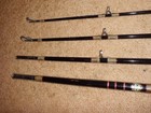 Vintage Japanese Spilt Bamboo 9 6  Boat Rod Made In Japan W  2 Tips