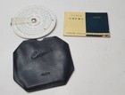 Concise Vtg Made In Japan No  270 Drafting engineer s Circular Slide Rule W case
