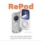 Silver Repod Aluminum Alloy Protective Case For Apple Watch Series 6 5 4 se 44mm