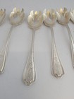 Hepplewhite Engraved By Reed   Barton Ice Cream Forks Qty  10