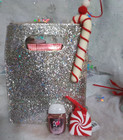 Bath   Body Works Twisted Peppermint 8 Pc Set With Pocketbac Holder bbw Gift Bag