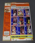 Michael Jordan Wheaties Fleer Card Sheet Larry Bird Original Cereal Box 1991