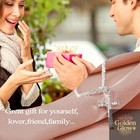 925 Sterling Silver Layered Ankle Bracelet For Women     Waterproof Cross Anklet