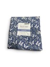 South Point Queen Sheet Set Blue white Butterfly Floral Microfiber 6-pc