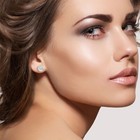 2 0 Ct Brilliant Round Cut Simulated Diamond Earrings 14k White Gold Studs Gift 