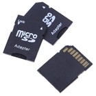 3 Pack Micro Sd Adapter To Sd Hc Sdhc Memory Card Adapter Reader New