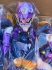 Little Buddy  Bros Waluigi 13 Inch Plush Toy     Soft Stuffed Character 