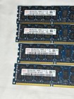 Lot Of 4 Hynix 8gb Pc3l-10600r Ddr3 Ecc Registered Server Memory