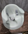 Bumbo Infant Floor Seat With Adjustable Safety Harness   Tray Agave 