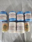 Lot Of 8  Crochet Knitting Thread Craft Blue   Wht Design For Purses wall Etc 