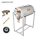 18 x36  Stainless Steel  40 Gallon  Boiler Condensate Return Tank Complete Set