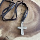 Nwt Sundance Catalog Necklace  Sterling Silver Cross Necklace  