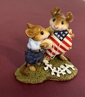 Wee Forest Folk High Flyer       only 24 Made     Flag Special Creative Hands