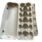 Blank Natural Pulp Egg Cartons Bulk Holds Up To Twelve Eggs - 1 Dozen -cardboard